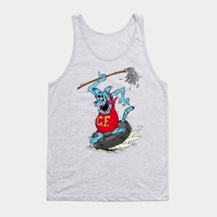 CatFink (blue cat) Tank Top